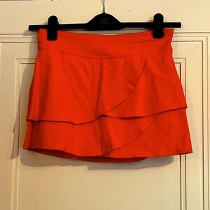 ~Rese Activewear Power Emma Orange Tulip Skort Sz. S *EUC* MSRP: $79+tax